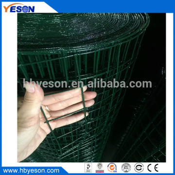 1.8m roll big hole thick pvc coating hardware cloth square welded wire mesh